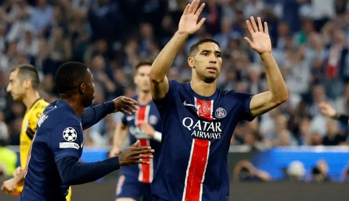 Respect Achraf Hakimi Hormati Mantan Klub Tak Rayakan Gol Pembuka di Final Liga Champions