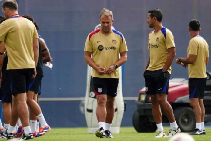 Hansi Flick Jajal Dua Pemain Yunior Barcelona Selama Pramusim