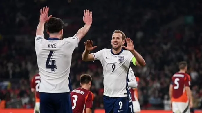 Hasil Inggris vs Latvia 3 0 Gol Telat Harry Kane dan Eberechi Eze Warnai Kemenangan The Three Lions